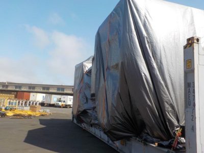 Corn Harvester Ready to be Shipped